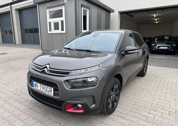 Citroen C4 Cactus cena 40467 przebieg: 173901, rok produkcji 2019 z Łaziska Górne małe 121